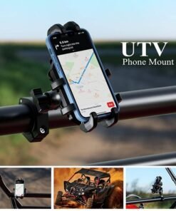 UNUNS Bike Phone Holder,Motorcycle Phone Mount,Adjustable Heavy Duty Phone Camera Mount,8 Claws Tightly Hold 4.7"-7.2" Smartphones,Mounting Handlebar Bracket For Bicycle Motorcycle E-Bike ATV Scooter - Image 5