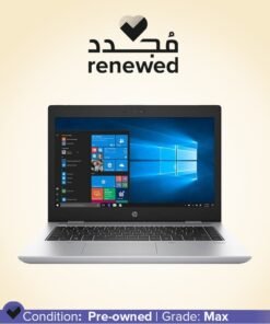 HP Renewed - ProBook 640 G4 Laptop With 14-Inch Display, Core i5-8th Gen/8GB RAM/256GB SSD/Windows 10 English Silver