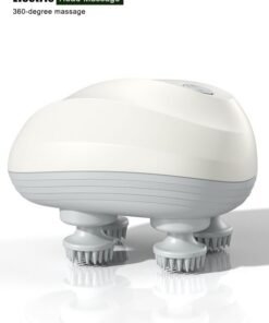 Super ZYouth Electric Scalp Massager Rechargeable Portable Head Massager With 96 Kneading Nodes Multifunctional Head Scratcher for Deep Cleansing Relief Hair Growth Stress Relax