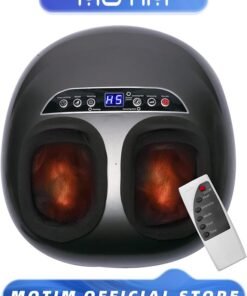 Motim Foot Massager for Plantar Fasciitis and Tired Muscles Foot Massager Machine with Heat and Remote Feet Massager for Neuropathy Pain Relief and Circulation