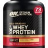 Optimum Nutrition Gold Standard 100% Whey Protein Powder Primary Source Isolate, 24 Grams of Protein for Muscle Support and Recovery - French Vanilla Creme, 5 Lbs, 73 Servings (2.6KG)