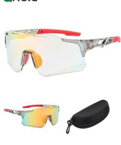 GROIC Photochromic Cycling Glasses for Men Women, Sports Sunglasses, Bike Glasses High Definition High Contrast Lenses for MTB, Riding, Running, Fishing, Baseball