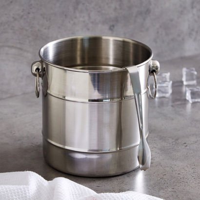 Newyork Ice Bucket with Ice Tong - 1.5 L