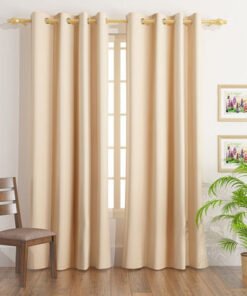 Uni 4-Piece Blackout Curtain Set - 140x240 cm