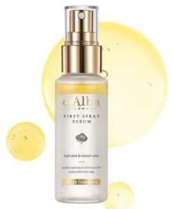 d'alba Piedmont White Truffle First Spray Serum (Vegan), glowy hydrating serum face mist, dalbamist, Pack Of 1, 3.38 fl oz
