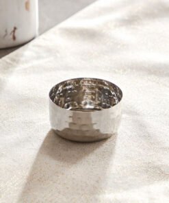 Hammered Stainless Steel Dip Bowl - 140 ml