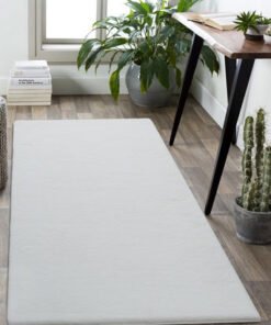Faux Rabbit Fur Soft Plush Rug - 80x150 cm