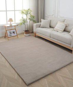 Faux Rabbit Fur Soft Rug - 160x230 cm
