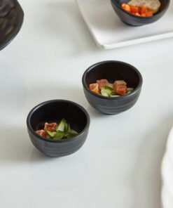Classic Round Dip Miniature Serving Bowl - Set of ...