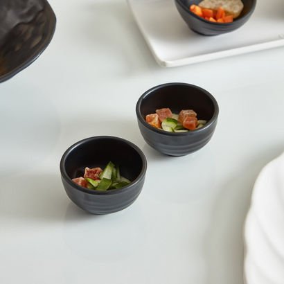 Classic Round Dip Miniature Serving Bowl - Set of ...