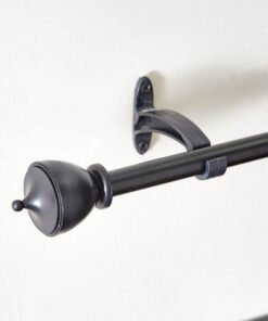 Elementary Matte Extendable Curtain Rod - 89 -167 ...