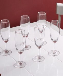 Classic Flute Champagne Glass - Set of 6