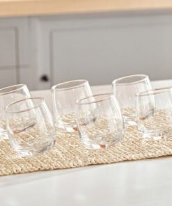 Ocean 6-Piece Ocean Cuba Rock Glass Set - 270 ml