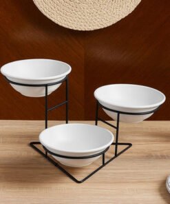 Nova 3-Tier Bowl Set - 20x20x6 cm