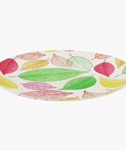 Bamboo Fiber Leaf Side Plate - 20 cm