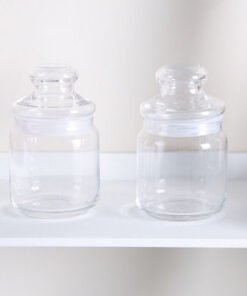 Ocean Pop Jar with Glass Lid - Set of 2