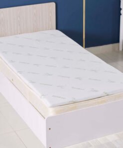 Comfort Bamboo Memory Foam Single Mattress Topper ...