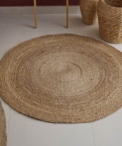 Natura Hand Braided Jute Rug - 120 cm