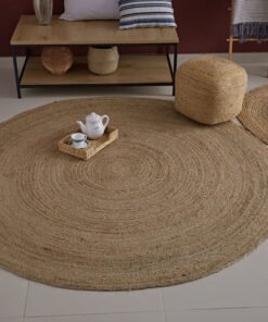 Natura Hand Braided Jute Rug - 200 cm