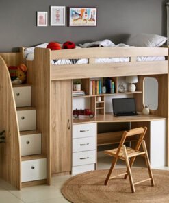 Cooper Xmore Single Loft Bed with Storage - 90x190...