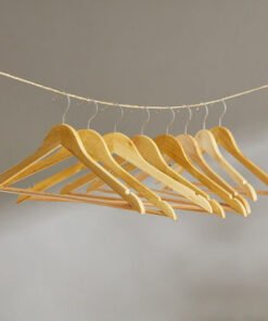 Forest Wooden Clothes Hanger - Set of 8