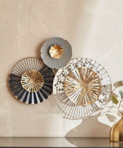 Ema Metal Wall Decor - 52x6x40 cm