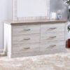 Angelic 6-Drawer Master Dresser without Mirror