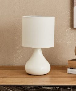 Clarc Ceramic Table Lamp - 14x14x23 cm