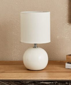Clarc Ceramic Table Lamp - 13x13x24 cm