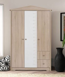 My House 3-Door Wardrobe with 2 Drawers
