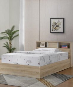 Oasis Cambridge Twin Bed with Sliding Door Storage...