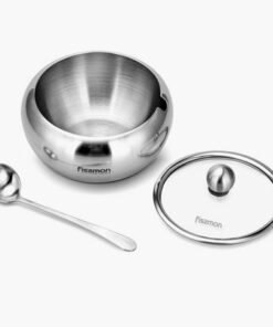 Fissman Stainless Steel Sugar Bowl - 460 ml