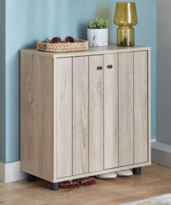 Movo Edmond 9-Pairs Shoe Cabinet with 2 Doors