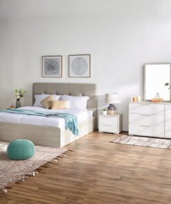 Fiesta 5-Piece King Bedroom Set - 180x200 cm