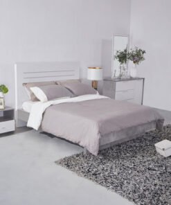 Patara Queen Bed with Floating Footboard - 140x200...
