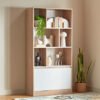 Alford Patara 3-Tier Bookcase with Drawer