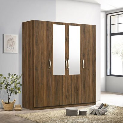 Kulltorp Plus 4-Door Wardrobe with Mirror