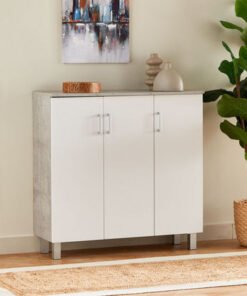 Patara 16-Pair Shoe Cabinet with 3 Door