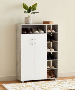 Patara Derby 21-Pair Shoe Cabinet with 2 Doors