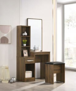 Kulltorp Plus Dresser with Mirror and Stool
