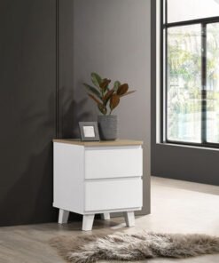 Kulltorp Plus 2-Drawer Nightstand with Legs