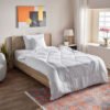Andorra 4-Piece Twin Microfiber BIAB Comforter Set...