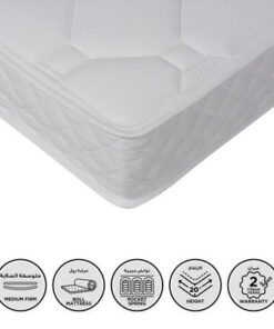 SleepEase iOasis 3 Zone Pocket Spring King Mattres...