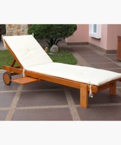 Vera Bahama Lounge with Tray and Cushion