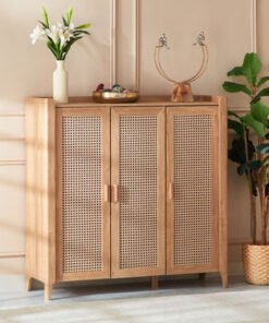 Java 26-Pair Shoe Cabinet with 3 Doors