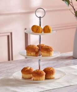 Vintage 3-Tier Cake Platter