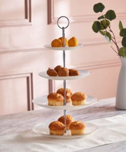 Vintage 4-Tier Cake Platter