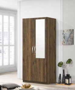 Kulltorp Plus 2-Door Wardrobe with Mirror