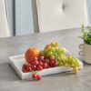 Zen Marble Tray with Edge - 30x20x3 cm