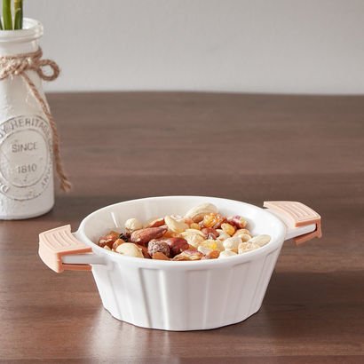 Supreme Round Bowl with Silicone Handle - 18 cm